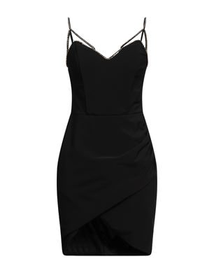 ELISABETTA FRANCHI ミニワンピース・ドレス ブラック レディース 27,580円