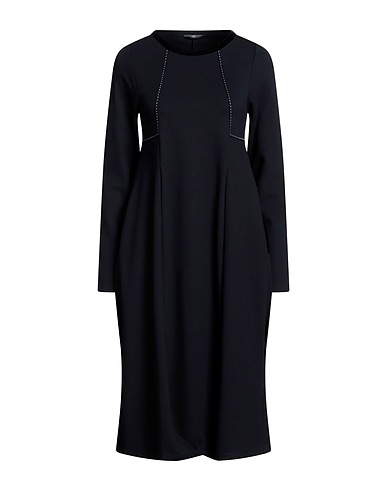 HIGH Vestito midi Blu notte 80% Rayon, 15% Nylon, 5% Elastan