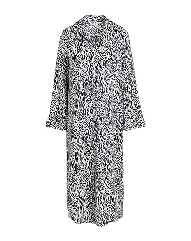 ARKET Midi dress White 100% Linen