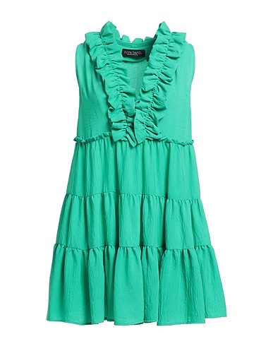 NORA BARTH Short dress Green 100% Polyester