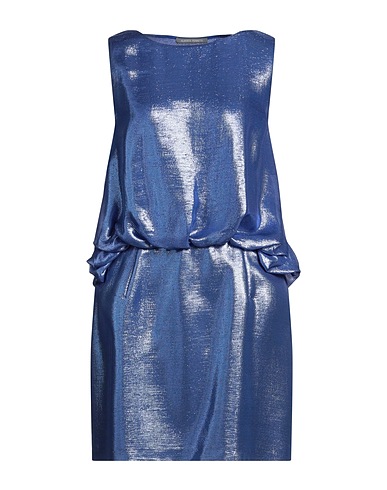 ALBERTA FERRETTI Vestito corto Blu 63% Seta, 37% Poliammide