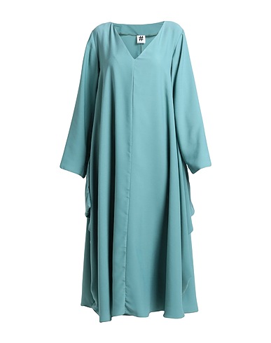 #HASHTAGMART Long dress Light green 100% Polyester