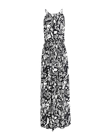 ATTIC AND BARN Long dress Black 100% Viscose