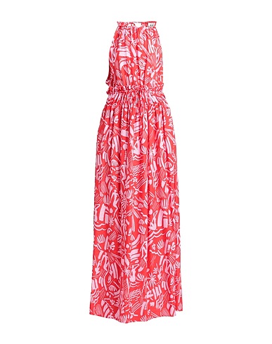 ATTIC AND BARN Long dress Red 100% Viscose