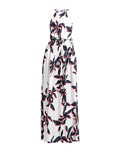 ATTIC AND BARN Long dress White 100% Viscose