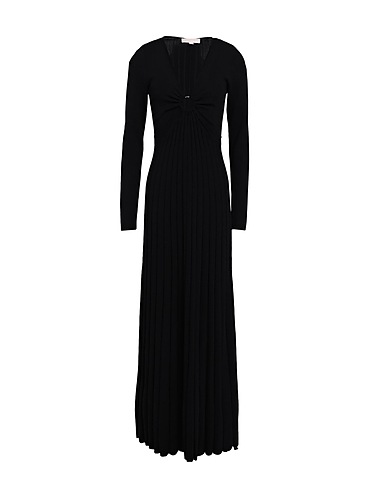 MICHAEL MICHAEL KORS Long dress Black 62% Viscose, 35% Nylon, 3% Elastane