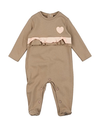 BEBEBO' Baby jumpsuit Taupe 100% Cotton