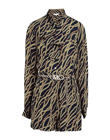 MICHAEL MICHAEL KORS Jumpsuits and Dungarees Midnight blue 52% Viscose, 48% Silk