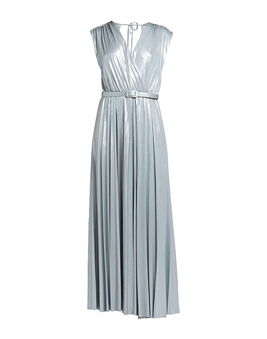 BEATRICE .B Long dress Light grey 95% Polyester, 5% Elastane