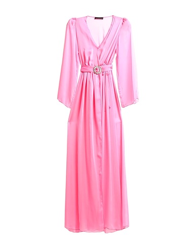 TWENTY FOUR HAITCH Long dress Pink 100% Polyester