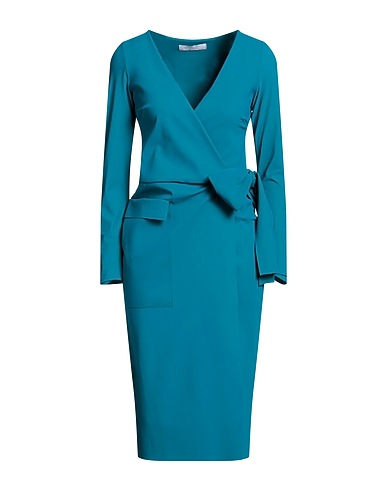 CHIARA BONI LA PETITE ROBE Midi dress Deep teal 72% Polyamide, 28% Elastane