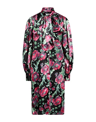 CIRCUS HOTEL Midi dress Black 96% Polyester, 4% Elastane