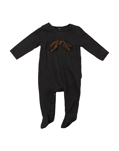 NANÁN Baby jumpsuit Charcoal 69% Cotton, 19% Acrylic, 6% Viscose, 4% Elastane, 2% Polyamide