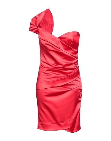 CAMILLA  Milano Vestito corto Rosso 95% Poliestere, 5% Elastan