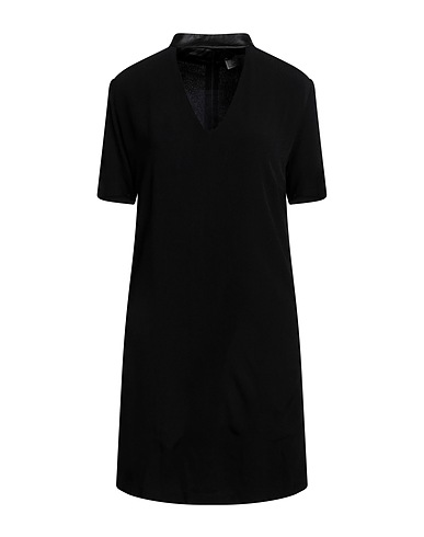 FRACOMINA Short dress Black 100% Polyester