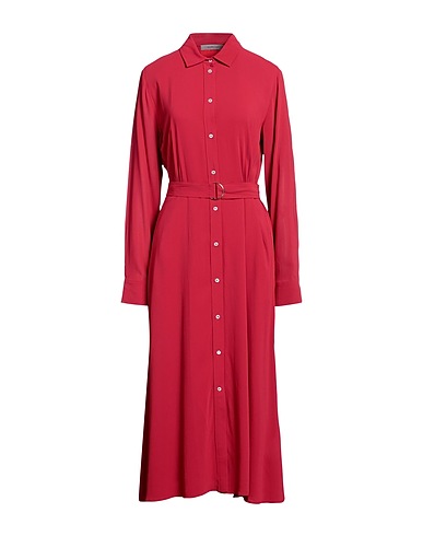 MARELLA Midi dress Red 96% Viscose, 4% Elastane