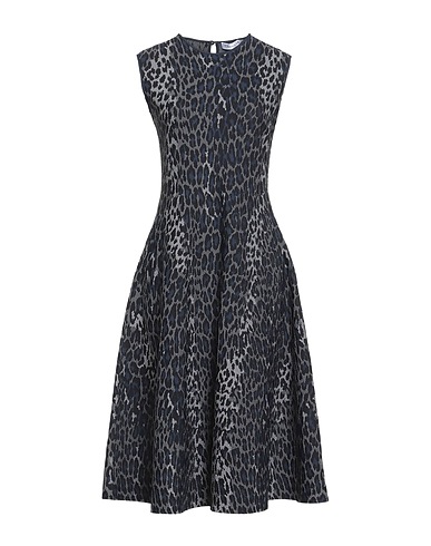DIOR Midi dress Black 83% Viscose, 17% Polyester