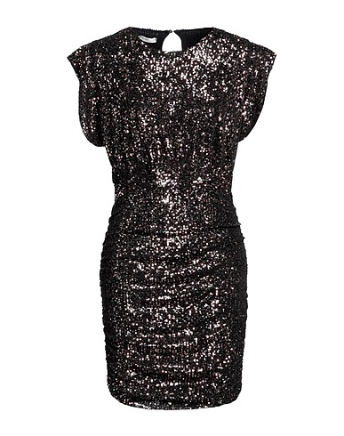 OPERÀ Sequin dress Bronze 95% Polyester, 4% Elastane, 1% Polyamide