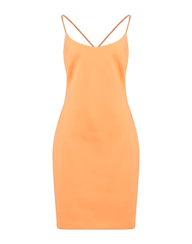 MARCIANO by GUESS Midi dress Orange 90% Polyester, 10% Elastane