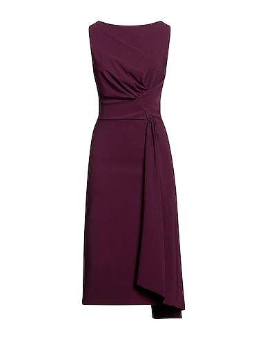 CHIARA BONI LA PETITE ROBE Midi dress Plum 72% Polyamide, 28% Elastane