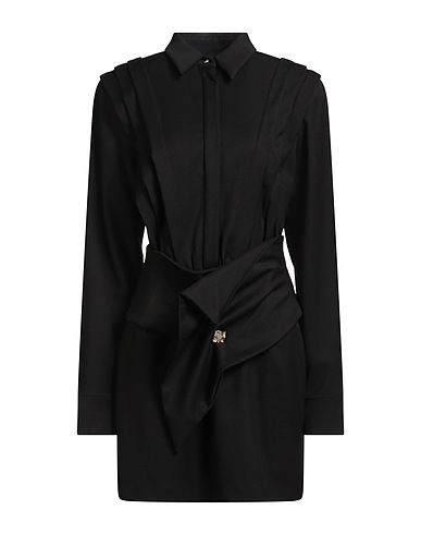 JIJIL Office dress Black 66% Polyester, 33% Viscose, 1% Elastane