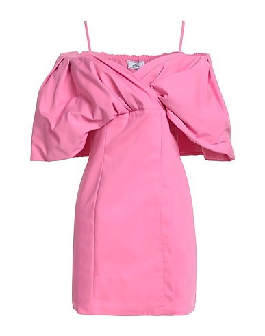 JIJIL Sheath dress Pink 64% Cotton, 34% Polyester, 2% Elastane