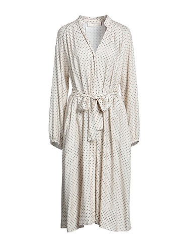 KATIA GIANNINI Midi dress Ivory 100% Viscose