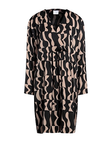 ANONYME DESIGNERS Vestito corto Nero 100% Poliestere