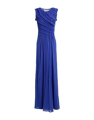 DIANE VON FURSTENBERG Elegantes Kleid Blau 100% Nylon