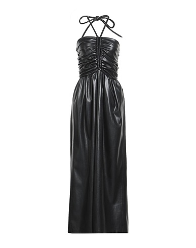 MSGM Vestito lungo Nero 100% Poliestere