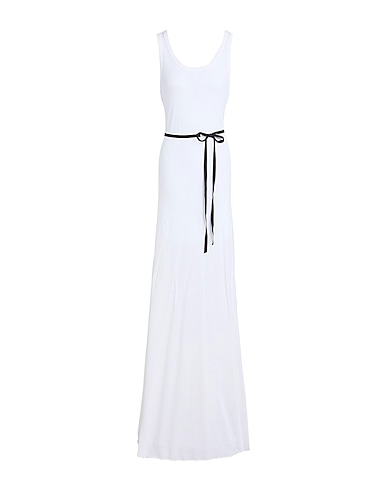 ANN DEMEULEMEESTER Long dress White 100% Cotton
