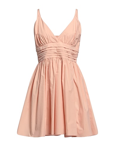 GATTINONI Vestito corto Cipria 100% Cotone