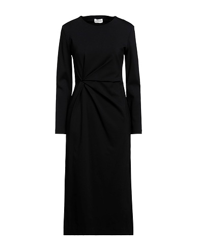 P.A.R.O.S.H. Midi dress Black 86% Polyamide, 14% Elastane