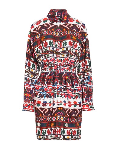 DSQUARED2 Shirt dress White 100% Polyester