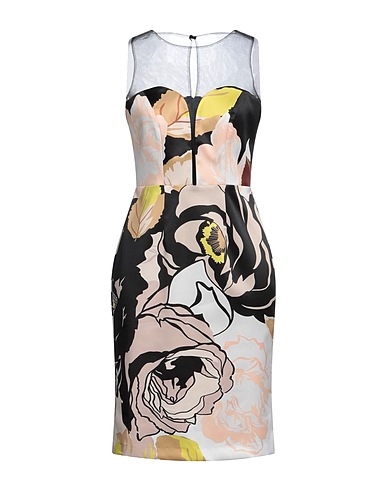 CAMILLA  Milano Short dress Black 95% Polyester, 5% Elastane, Nylon