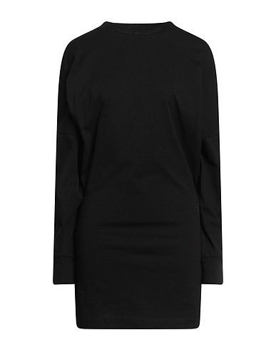 PALM ANGELS Short dress Black 100% Cotton, Glass
