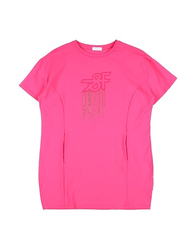 FUN & FUN Dress Fuchsia 95% Cotton, 5% Elastane