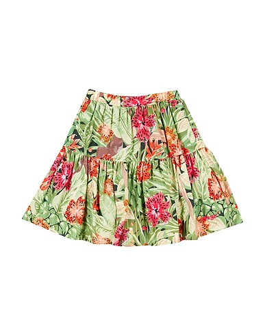 KENZO KIDS スカート グリーン テンセル 100%