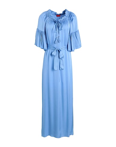 MAX&Co. Long dress Light blue 100% Viscose