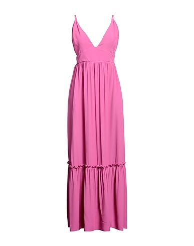 BEATRICE .B Vestito estivo Magenta 65% Acetato, 35% Seta