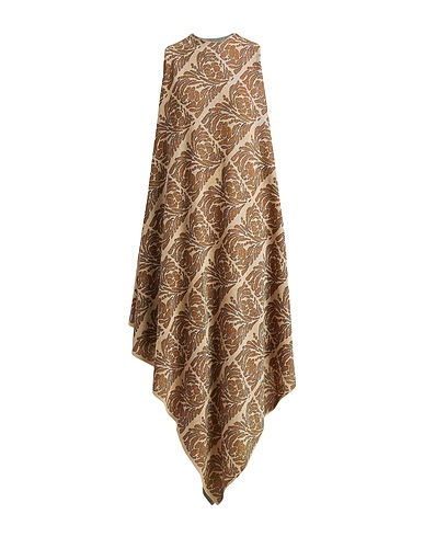 CIRCUS HOTEL Midi dress Light brown 65% Viscose, 35% Polyester