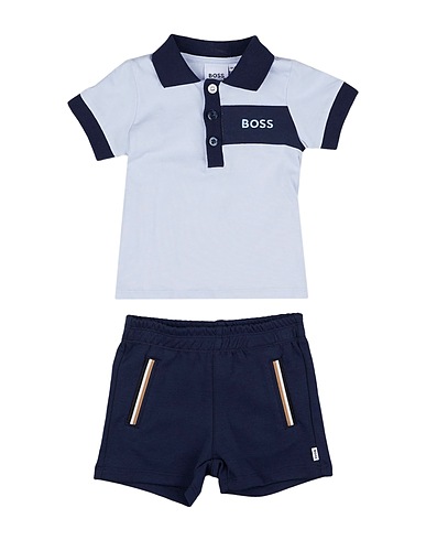 BOSS Baby co-ord  Sky blue 100% Cotton
