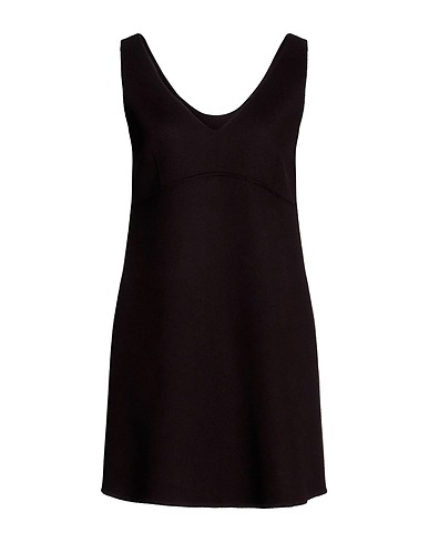 P.A.R.O.S.H. Kurzes Kleid Dunkelbraun 100% Wolle