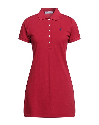 POLO CLUB Shirt dress Garnet 100% Cotton