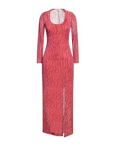 DIMORA Long dress MAGENTA 50% Viscose, 28% Polyamide, 22% Polyester