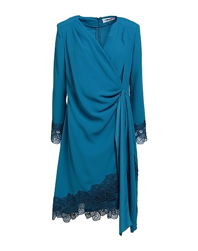 FRASE FRANCESCA SEVERI Vestito midi Verde petrolio 100% Poliestere