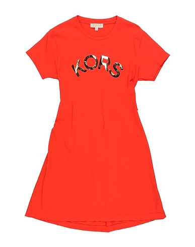 MICHAEL KORS KIDS Vestito Arancione 95% Cotone, 5% Elastan