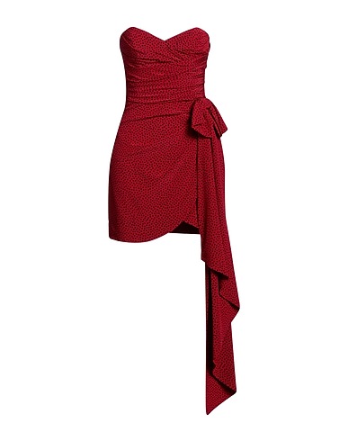ALESSANDRA RICH Sheath dress Red 100% Silk