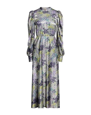 CIRCUS HOTEL Long dress Light green 96% Polyester, 4% Elastane