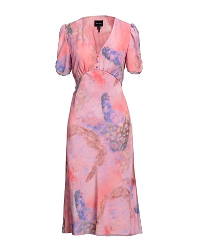 MARC JACOBS Midi dress Pink 100% Silk
